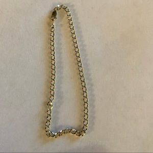 💛Dainty open curb link anklet💛